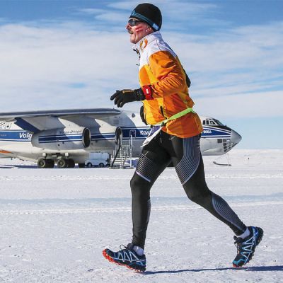 Thomas Taut: World Marathon Challenge - Marathon in der Antarktis bis Nordamerika © Thomas Taut